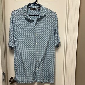 Daniel Cremieux Blue Patterned Shirt